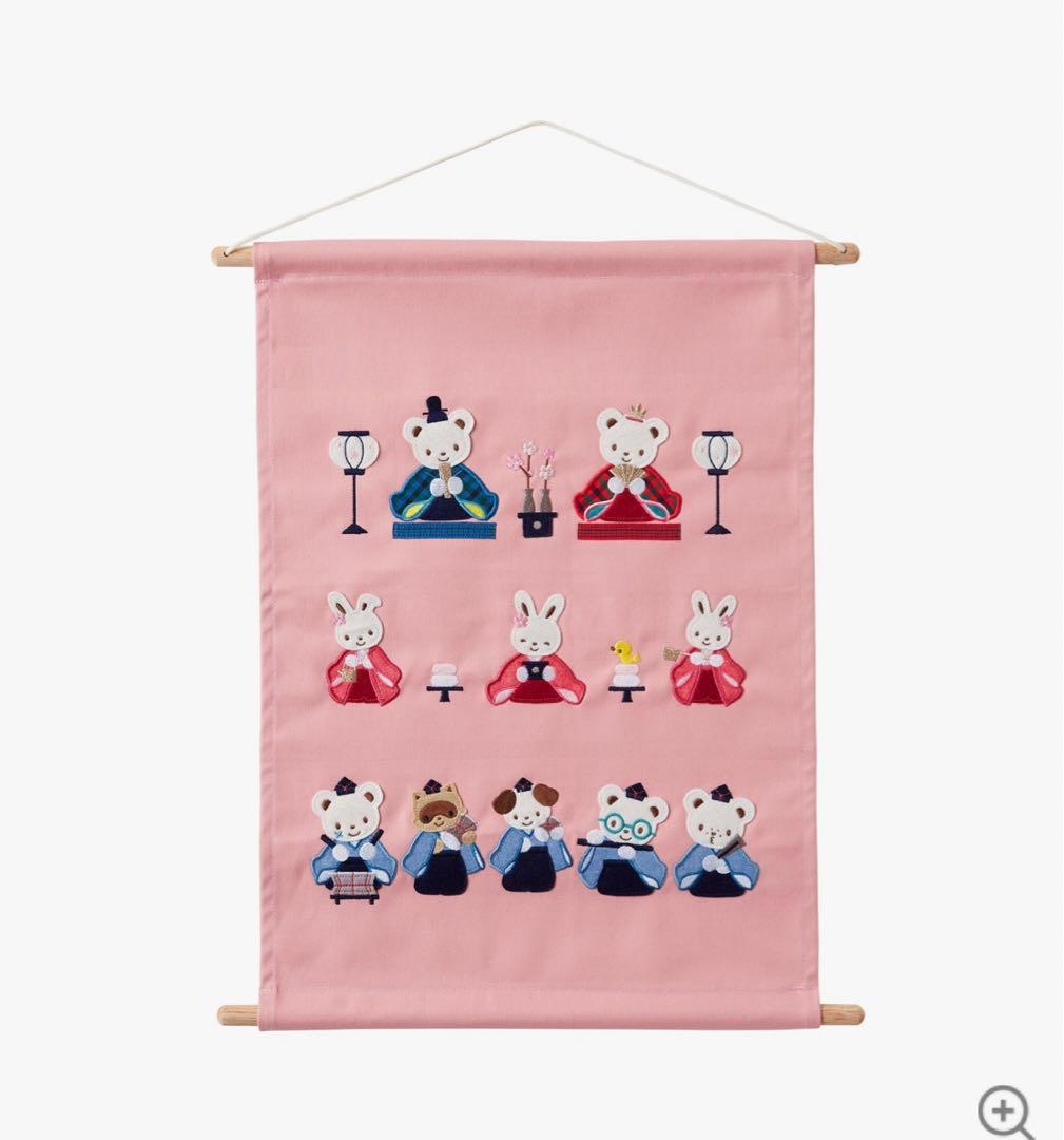 ファミリア　ひな祭り　タペストリー