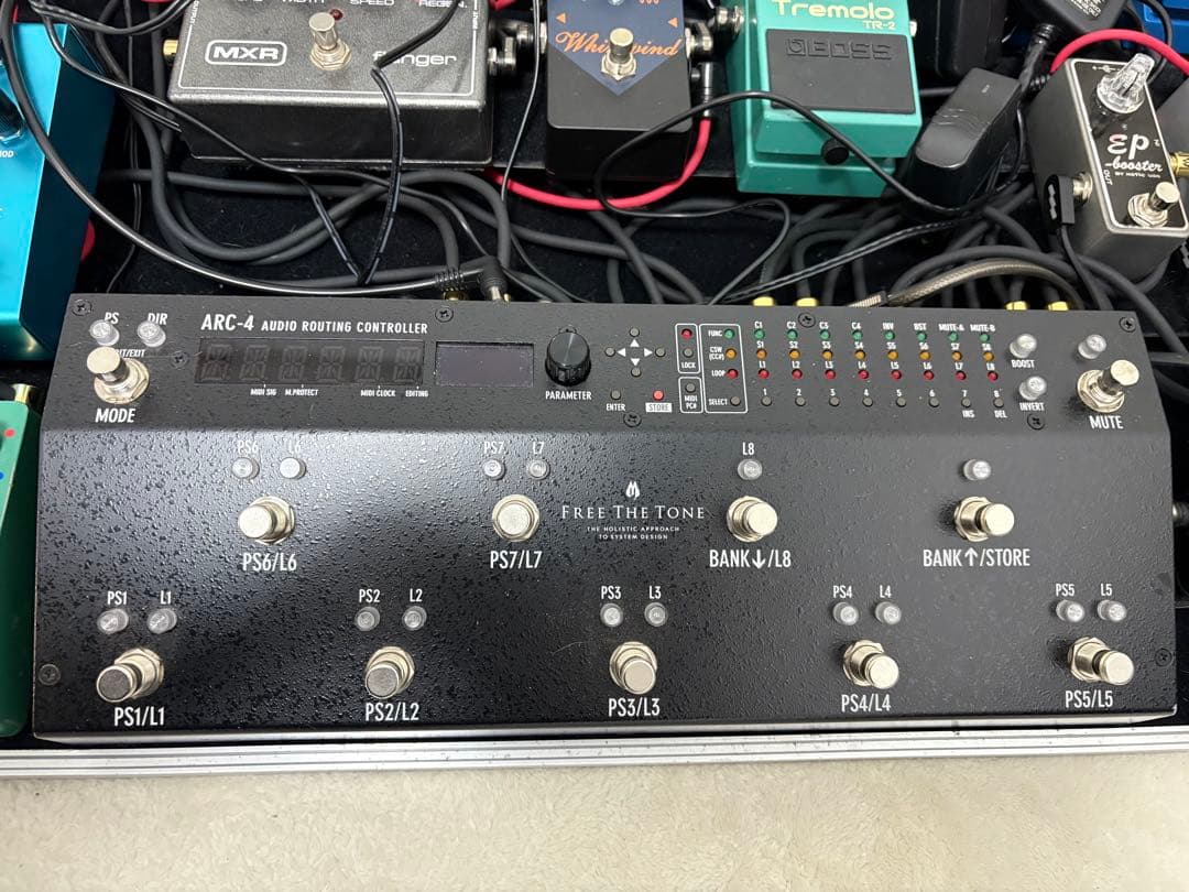 free the tone arc-4 美品　スイッチャー