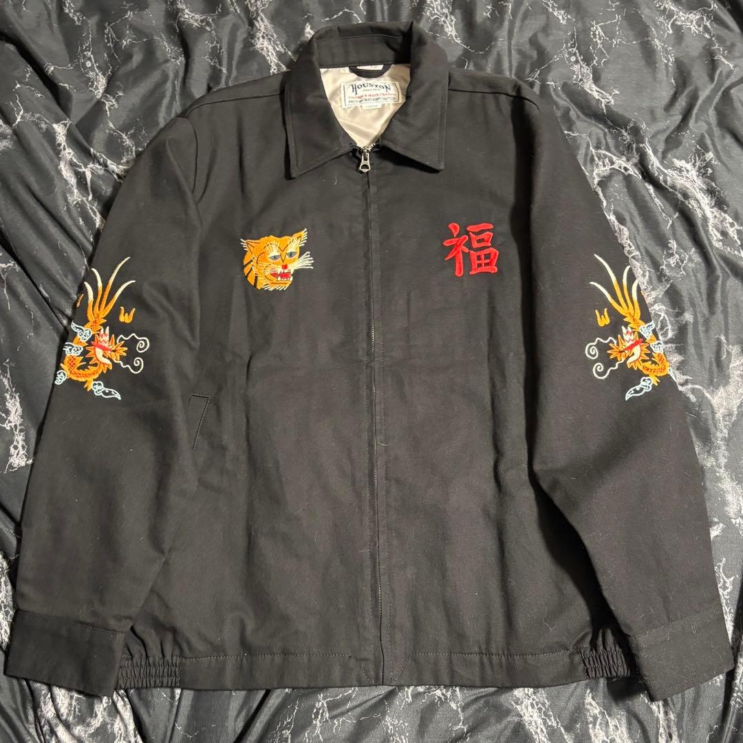 HOUSTON ヒューストンLベトジャンVIETNAM JACKET地図MAP