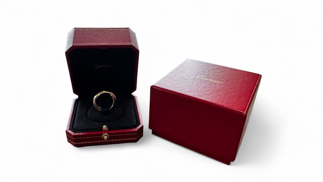 【お値下げ可能】Cartier カルティエ トリニティリング SM 58号