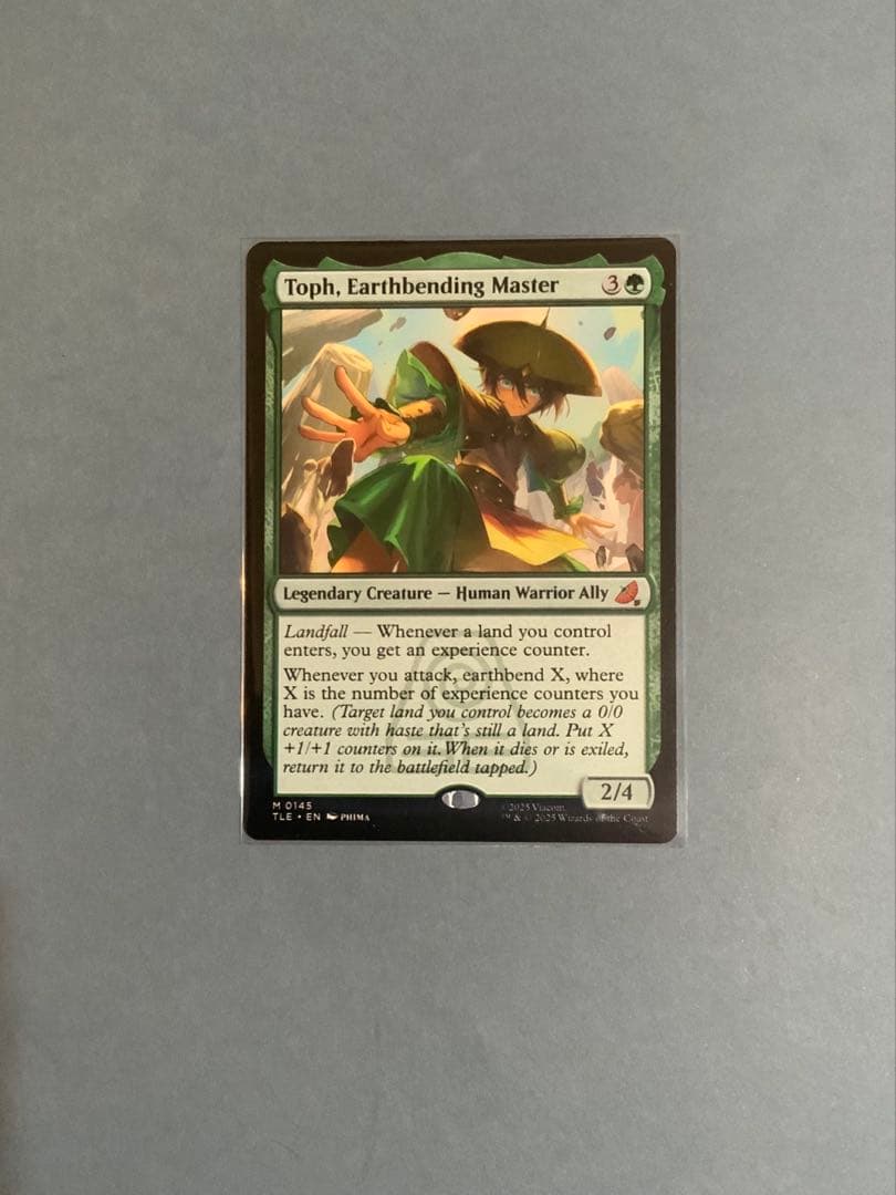 MTG TLE 《Toph, Earthbending Master》
