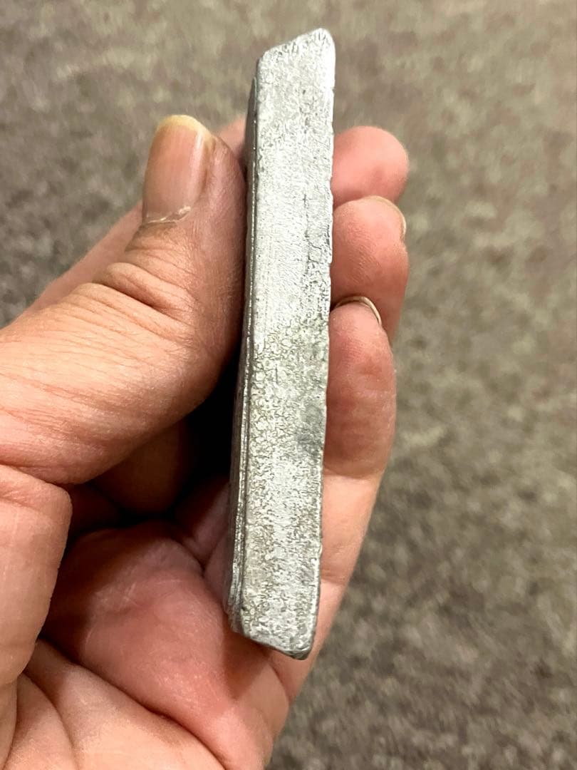 希少　インジウム　インゴット100g レアメタル　元素標本　indium