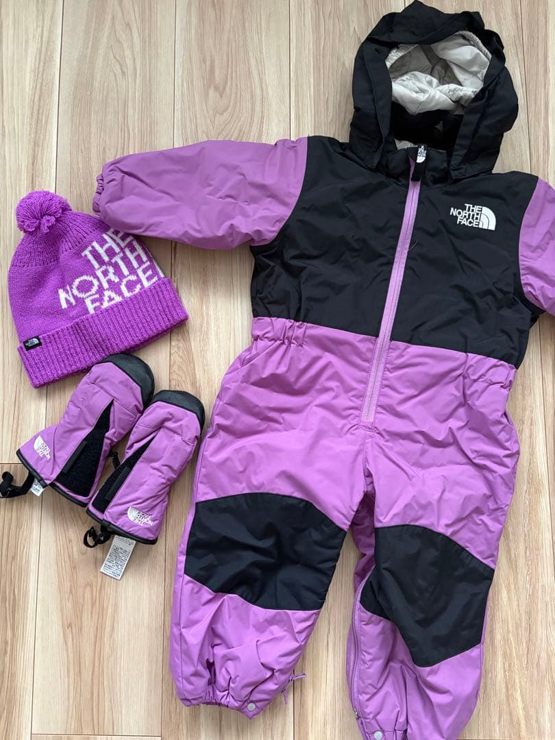 ノースフェイス　スノーウェアセット