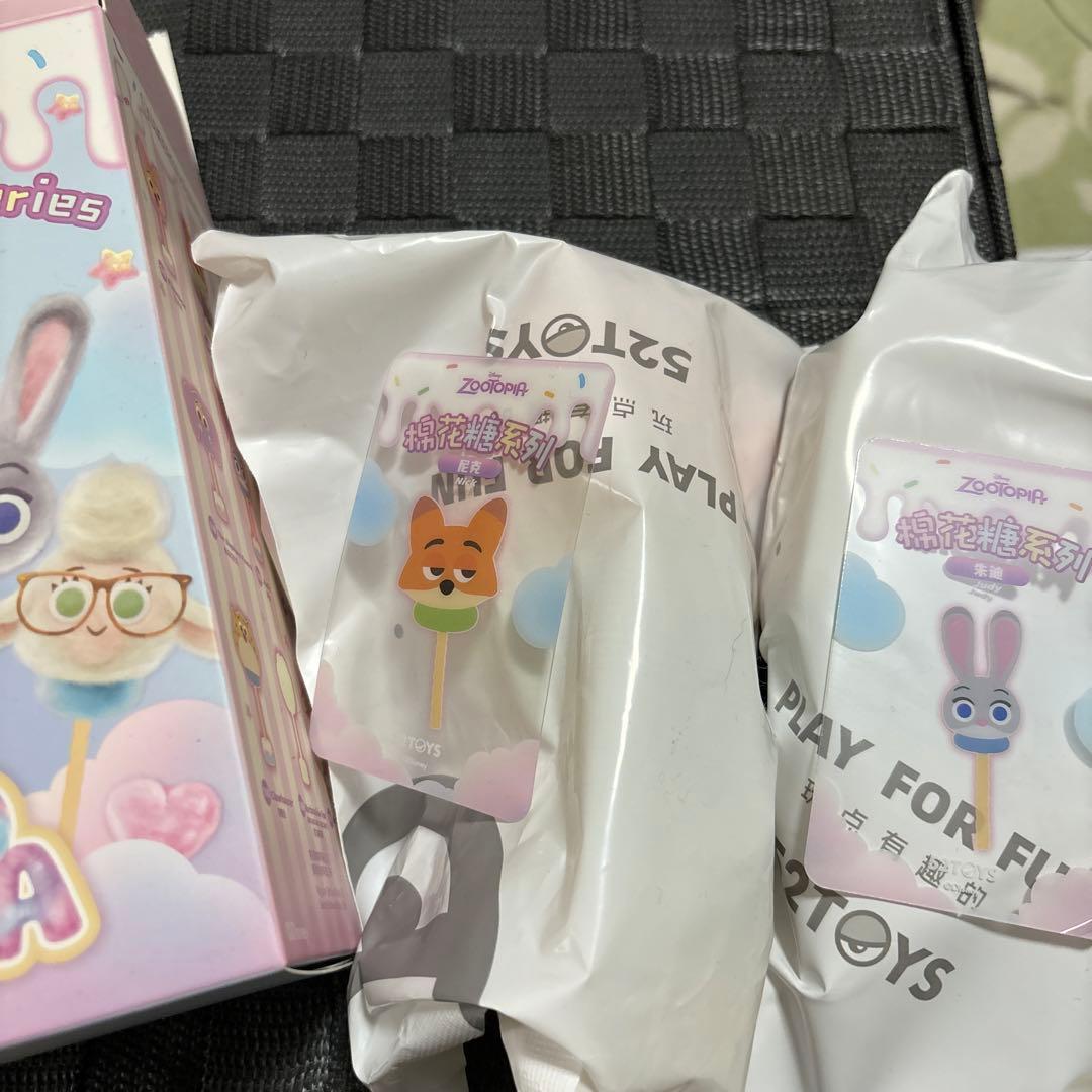 Zootopia ニック ジュディ　マシュマロシリーズ　 52TOYS