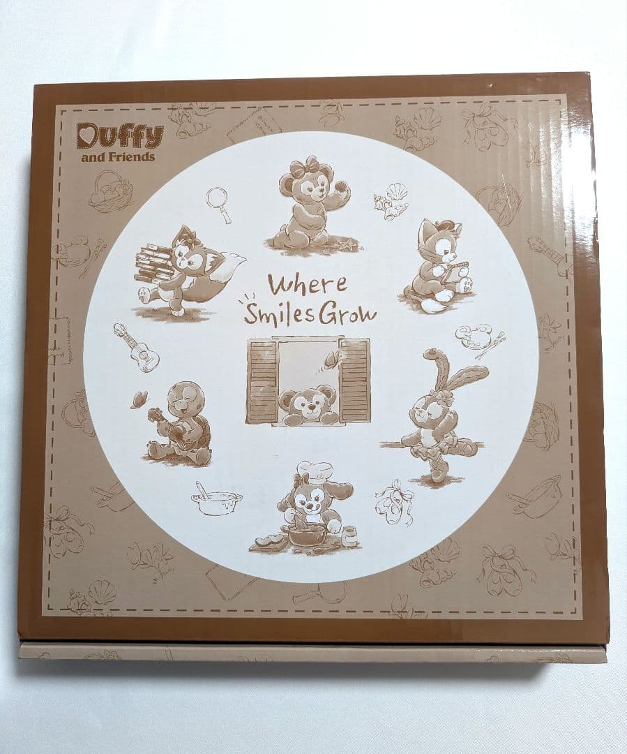 ★希少★新品★ダッフィー&フレンズ　Where Smiles Grow 掛け時計