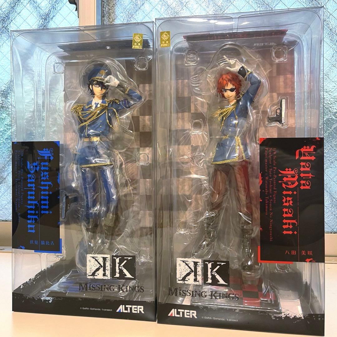 未開封 伏見猿比古 八田美咲 1/8フィギュア MISSING KING