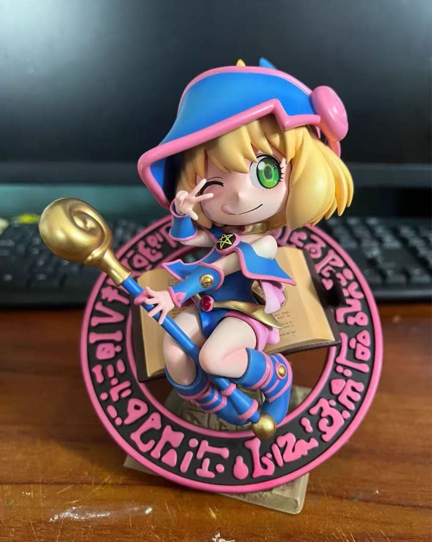 遊戯王 ブラック・マジシャン・ガール ガレージキット ガレキ スタチュー ⑧