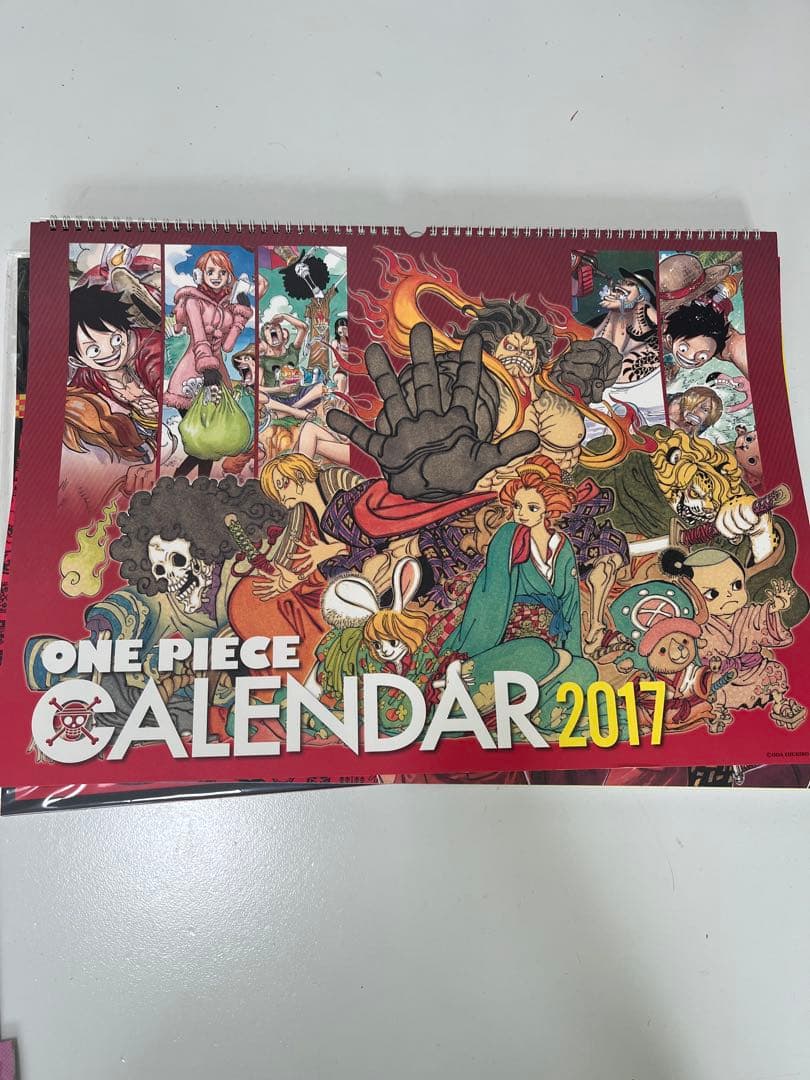 ワンピース 大判壁掛けカレンダー 7冊セット
