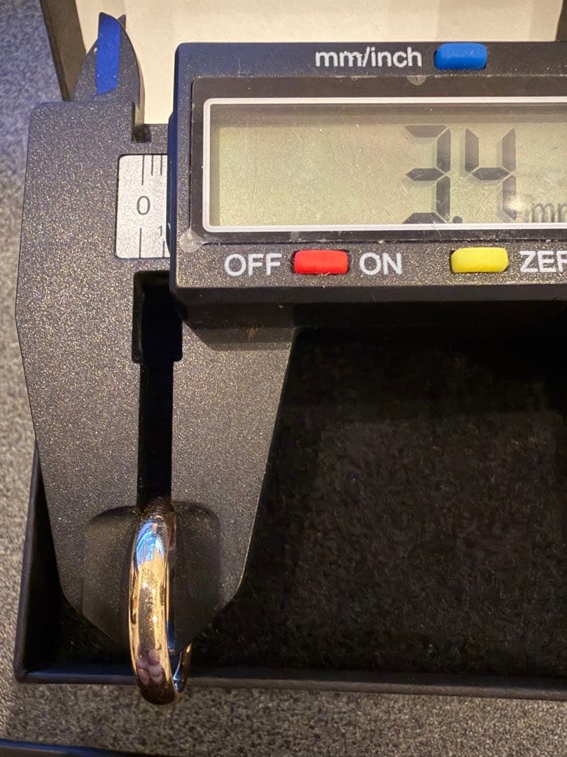 k18 750 指輪　リング　16号　造幣局ホールマーク　鑑定済み　3g