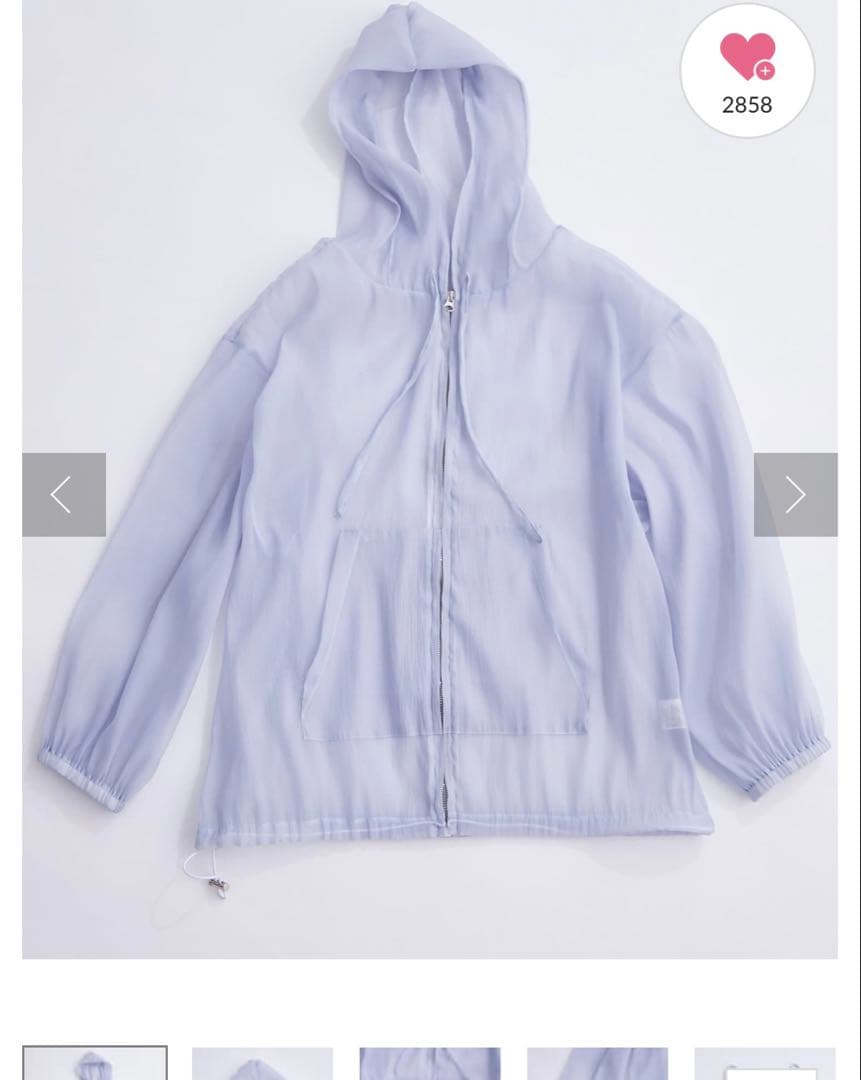 mystic♡ シアーパーカー4SETスイムウェア