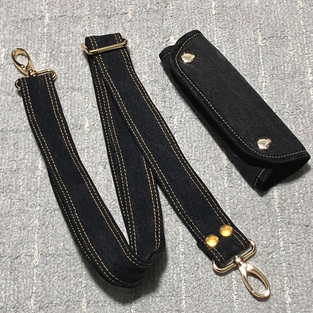 ルシアンエサヨ［リデューグレース］デニム　トートバッグ　犬、猫　2way