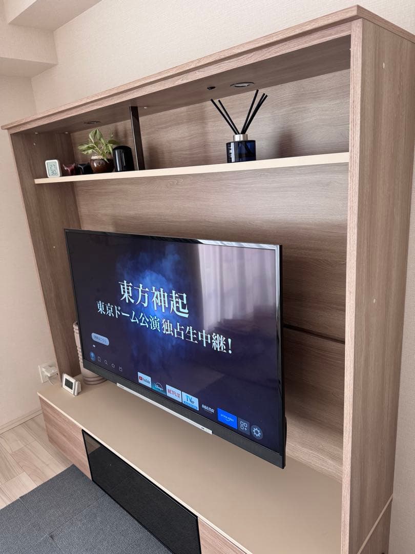 my様綾野製作所テレビボード RE-160TB、RE-E160LB テレビ吊金具