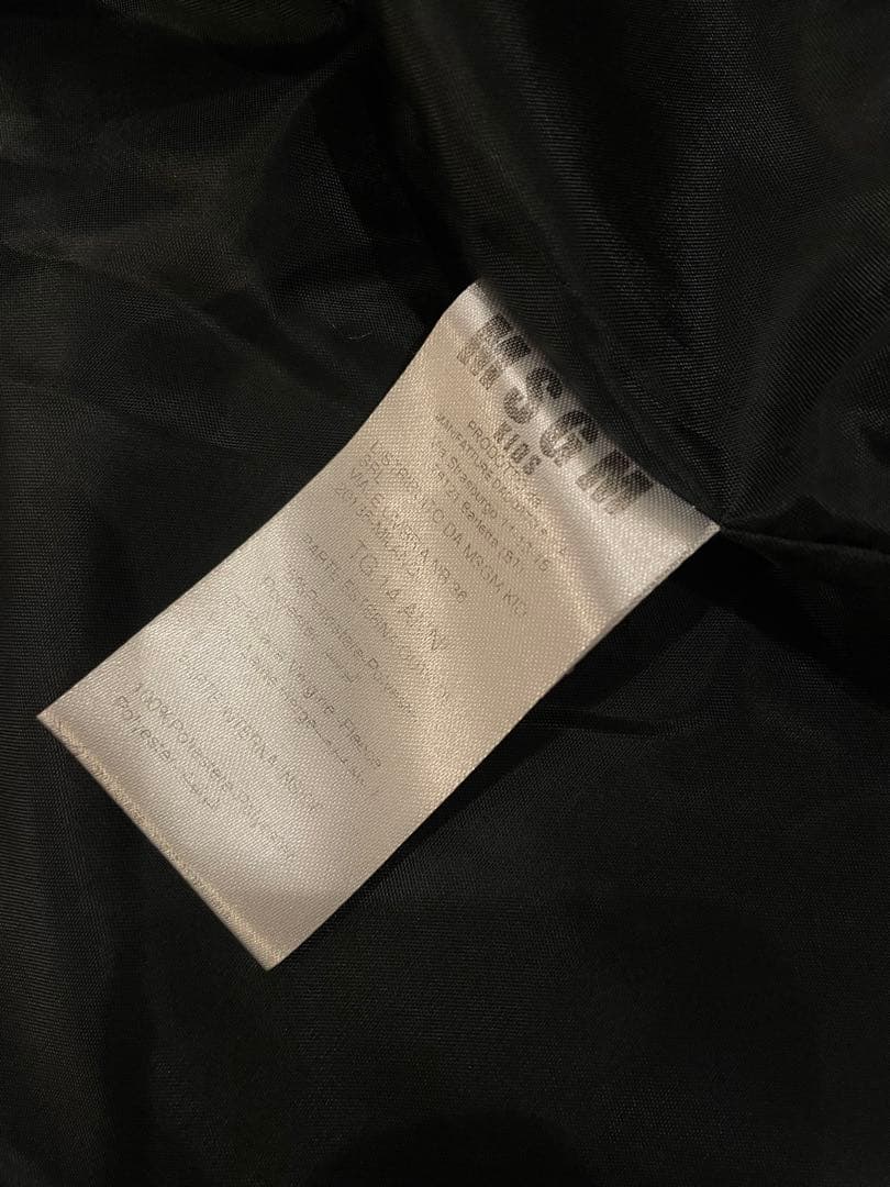 MSGM ボア生地コート　ピンク