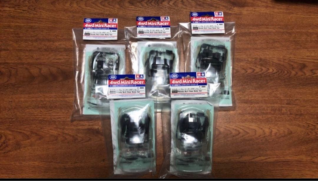 1月限定　TAMIYAミニ四駆　ラウディーブル　ポリカ5個セット