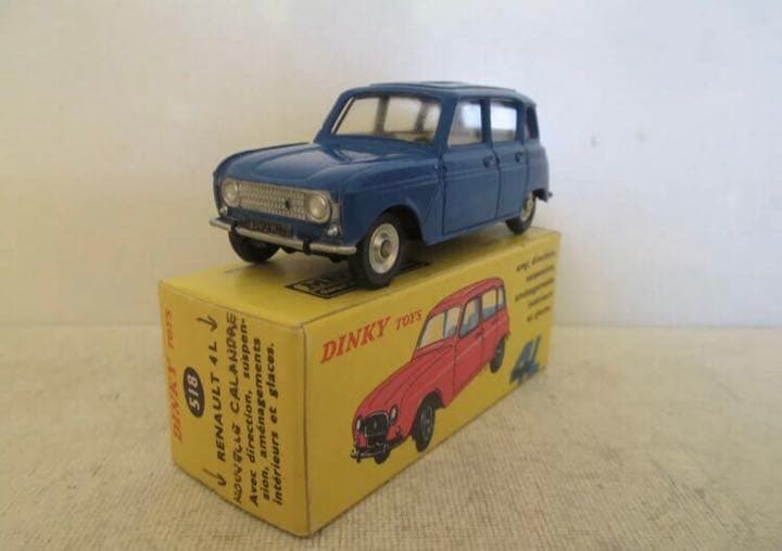 DINKY ディンキー ルノー　4L 　フランス製　ミニカー　トミカ