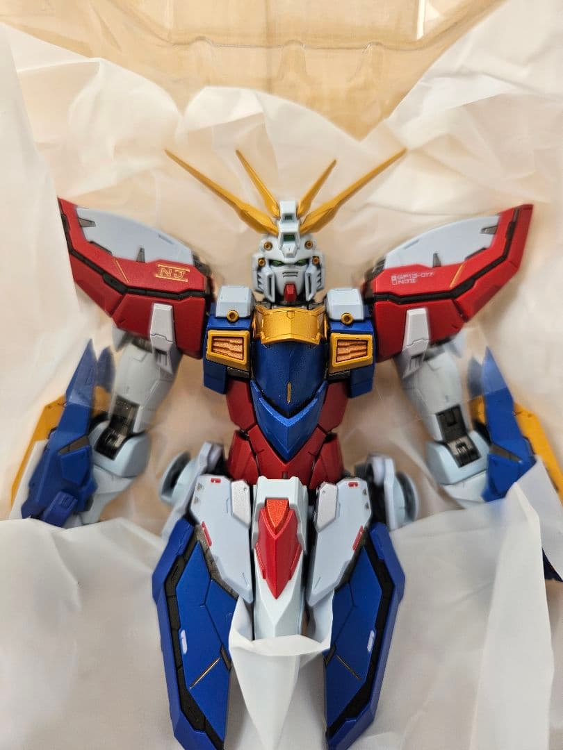 2次出荷分 メタルビルド ゴッドガンダム＆ゴッドガンダム弐　伝票跡無し