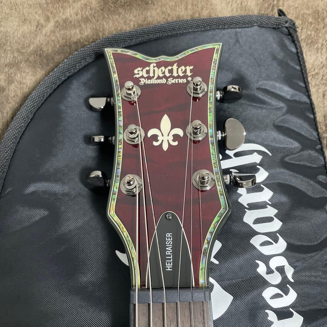 シェクター　ギター　EMG ケース付き