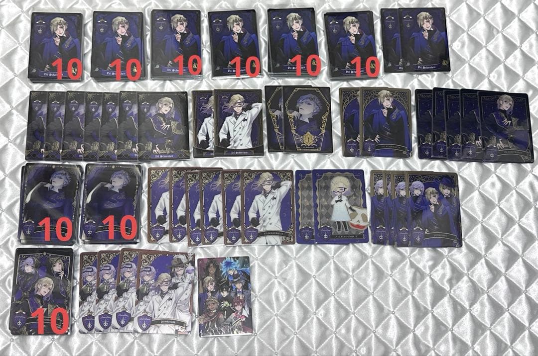 ツイステ ヴィル・シェーンハイト 缶バッジ アクスタ カード ウエハース まとめ