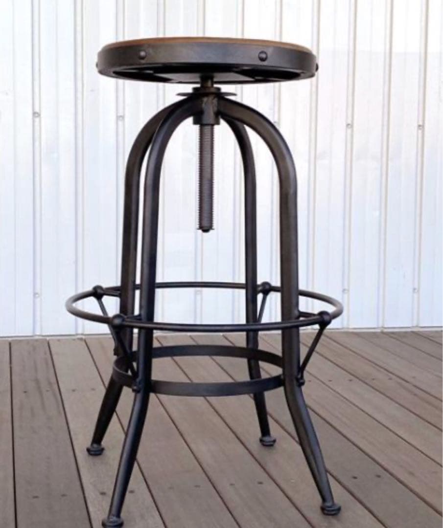 スツール 丸椅子 昇降式 カウンターチェア ヴィンテージ　東京池袋