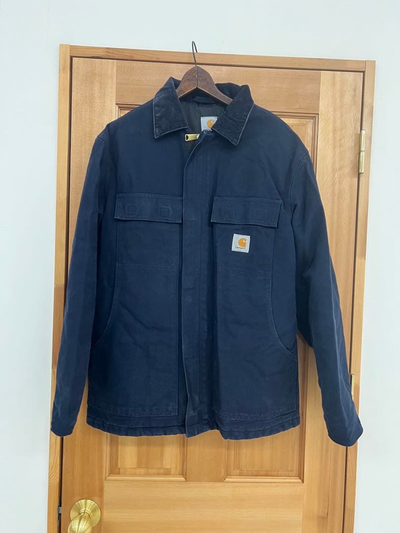 Carhartt ネイビー ジャケット トラディショナル　usa カーハート