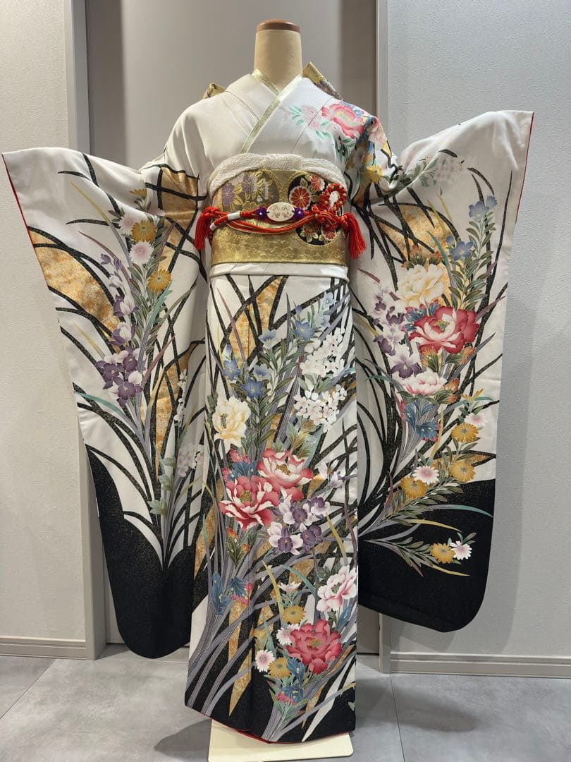 【早い者勝ち】7月まで特別価格　振袖　セット　落款入り