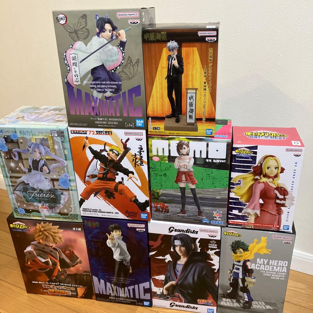 プライズ フィギュア まとめ売り 10個セット 胡蝶&爆豪