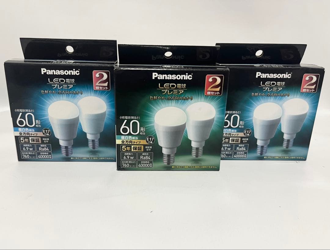 パナソニック LED電球プレミア LDA7NGE17Z60ESW22T 3箱