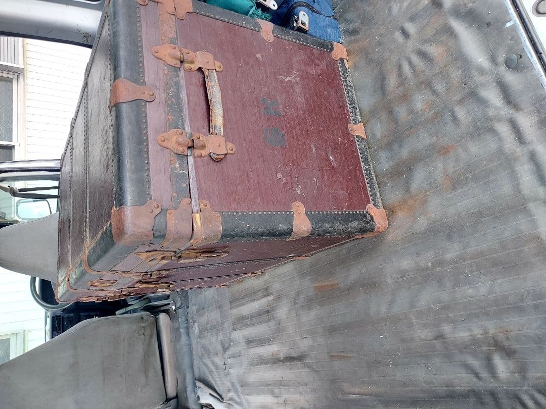 100年以上前の船舶トランク 当時もの