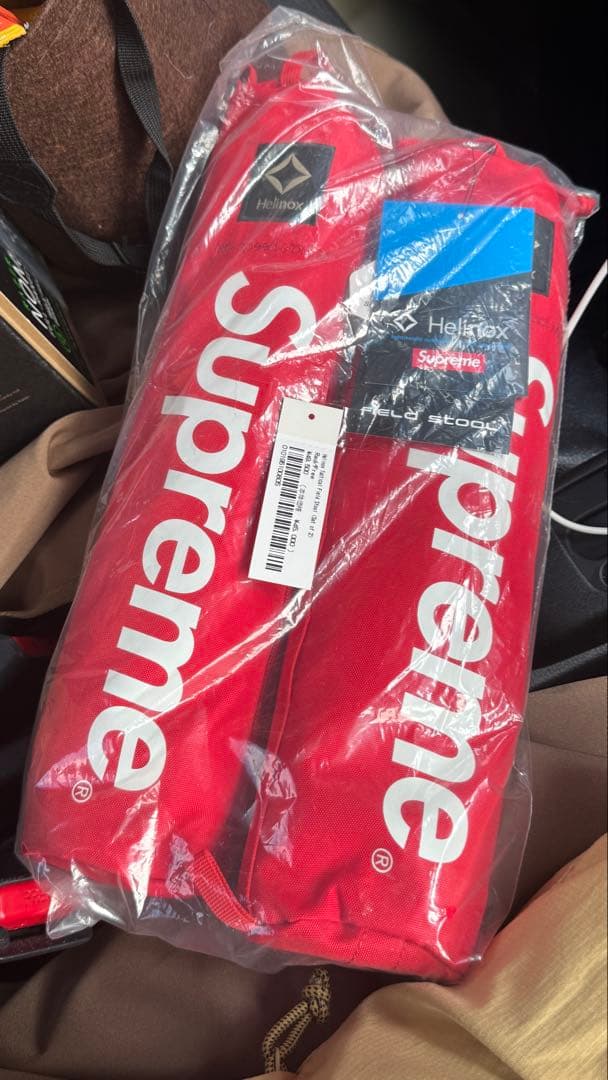 【20%値下げ中】Supreme Helinox Field Stool 未使用