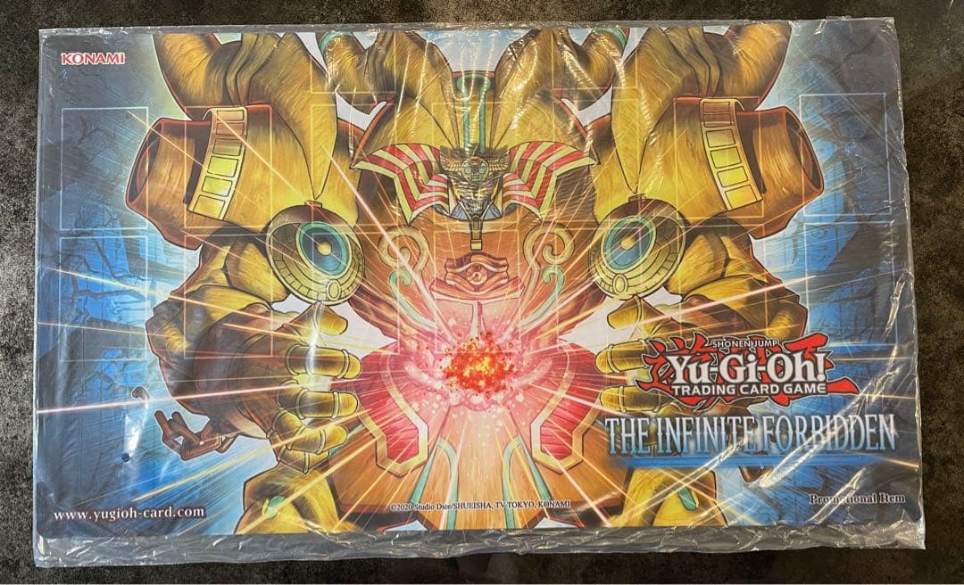 遊戯王 公式 プレイマット 幻の召喚神エクゾディア 未開封 EU版