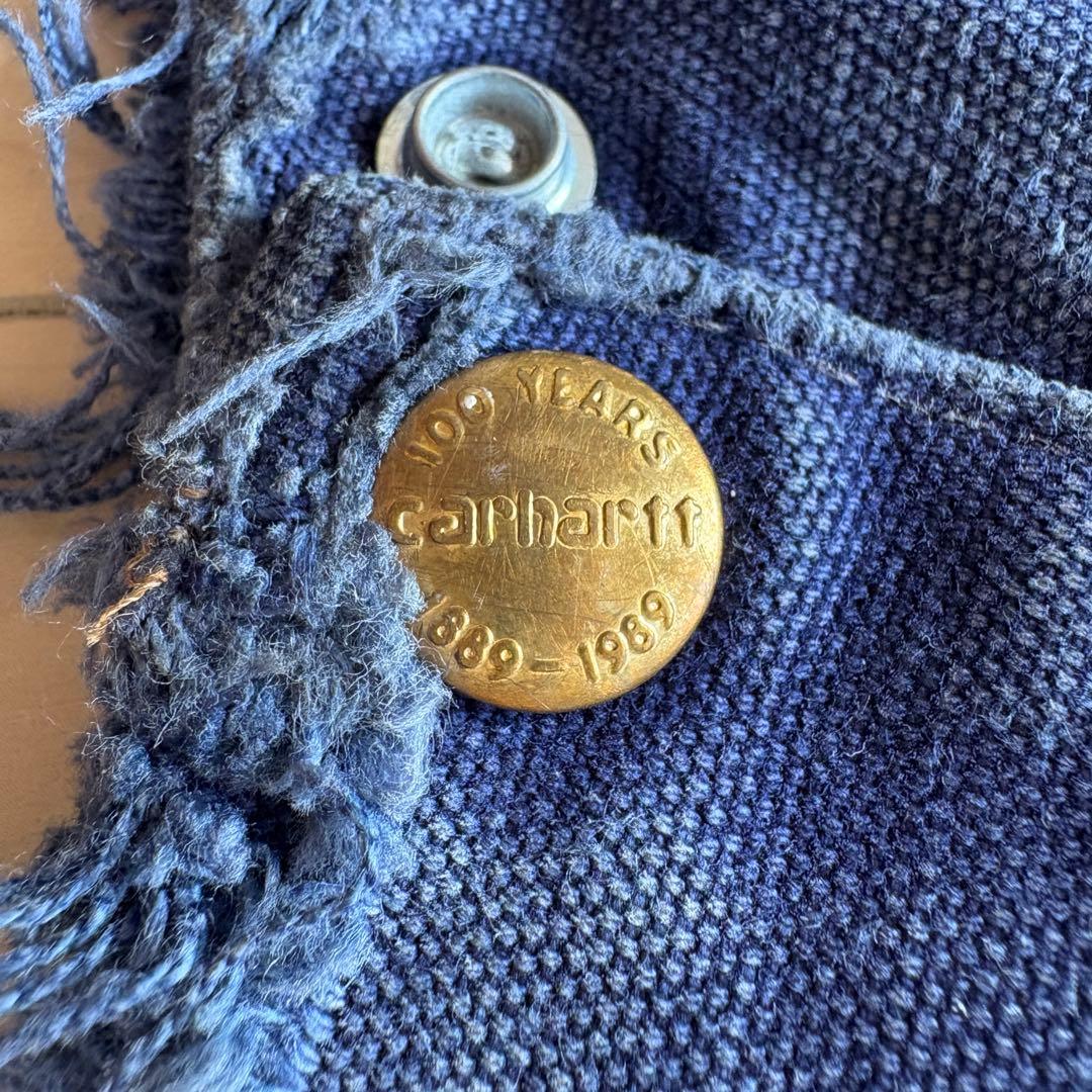 Carhartt 100周年記念 デトロイトジャケット ネイビー 38 Sサイズ