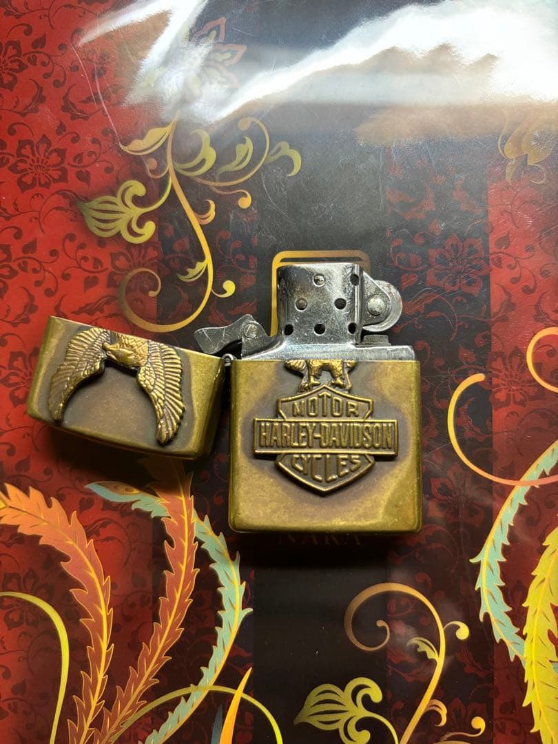 Zippo Harley Davidson (ゴールド)