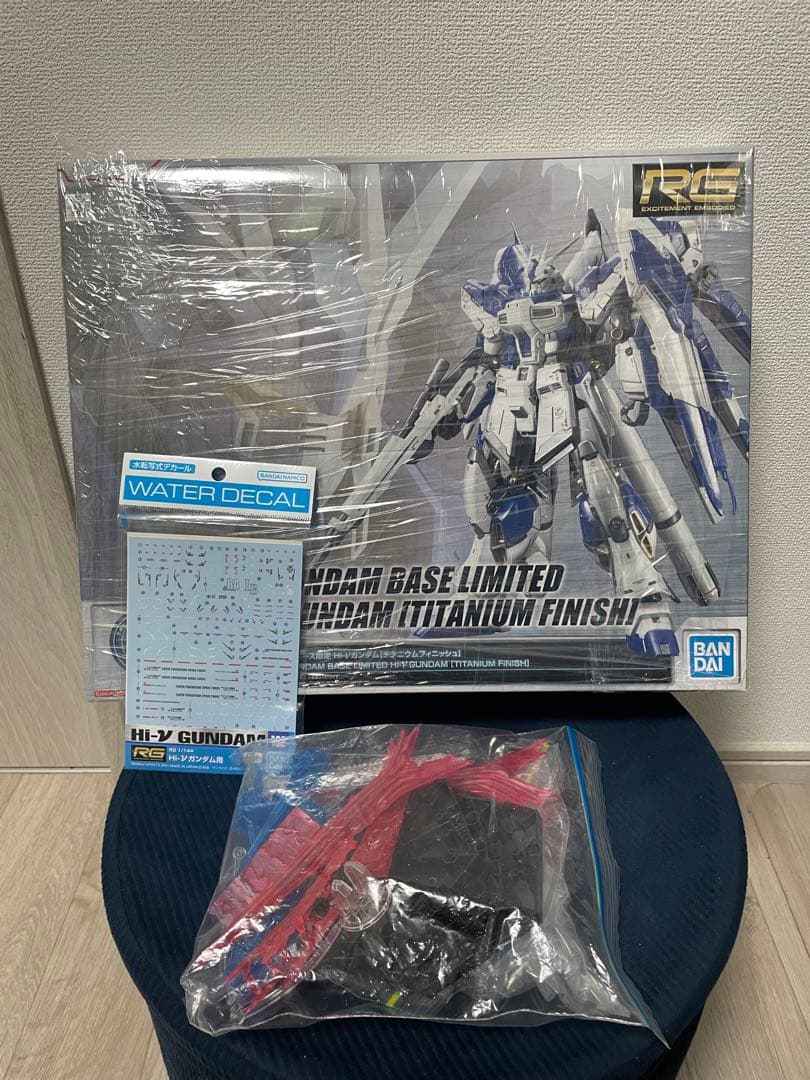 RG HI-ν ガンダム[チタニウムフィニッシュ]+α