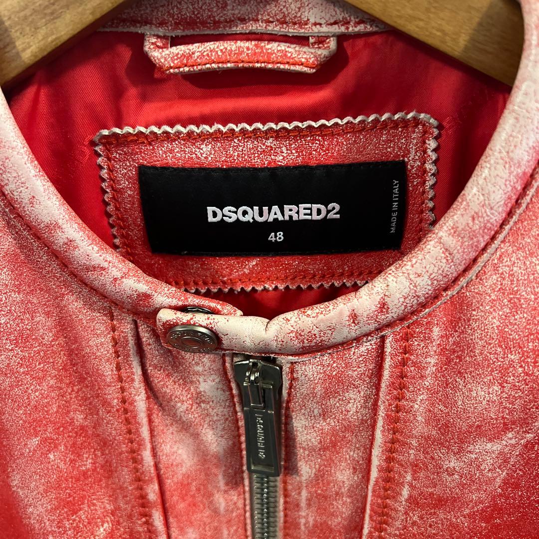 DSQUARED2 レザージャケット 48