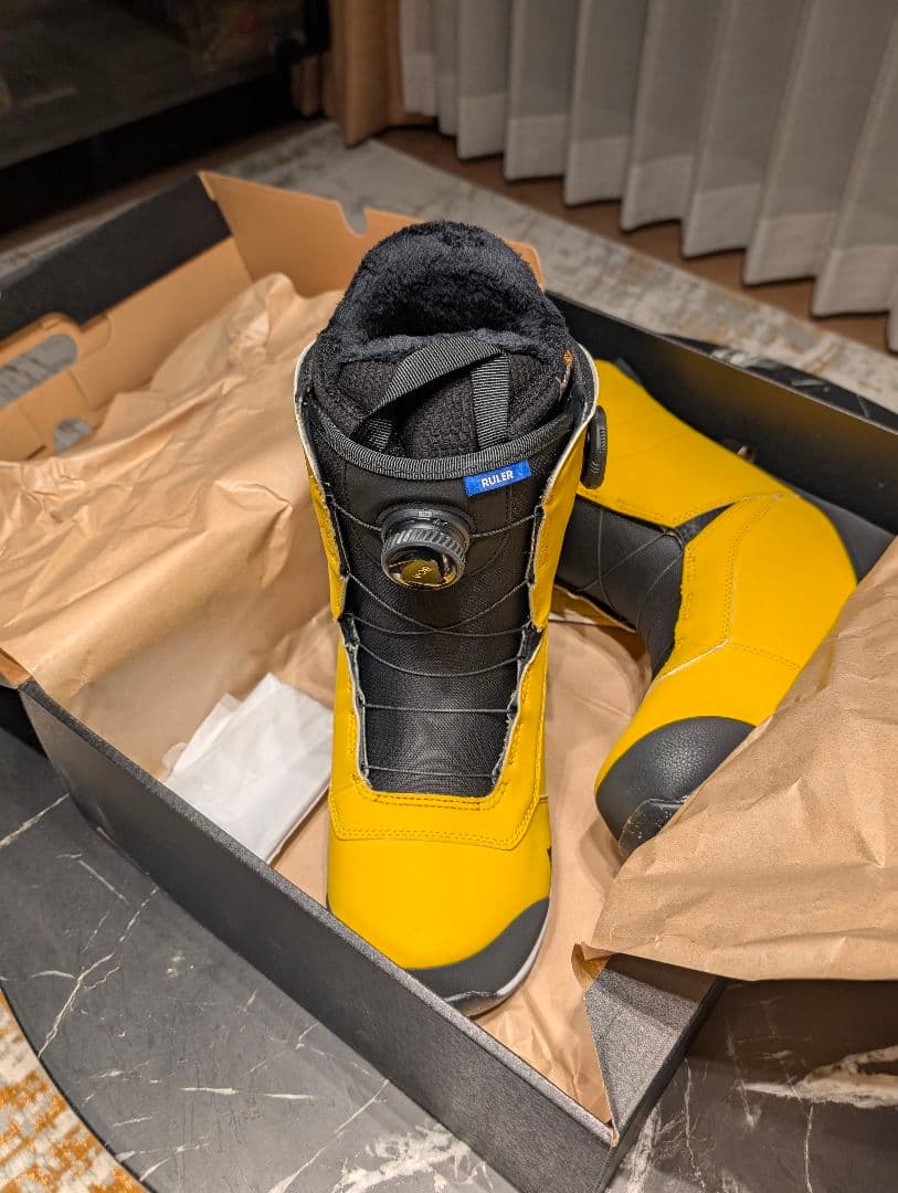 メンズ Burton ルーラー BOA ワイド スノーボードブーツ（27cm）