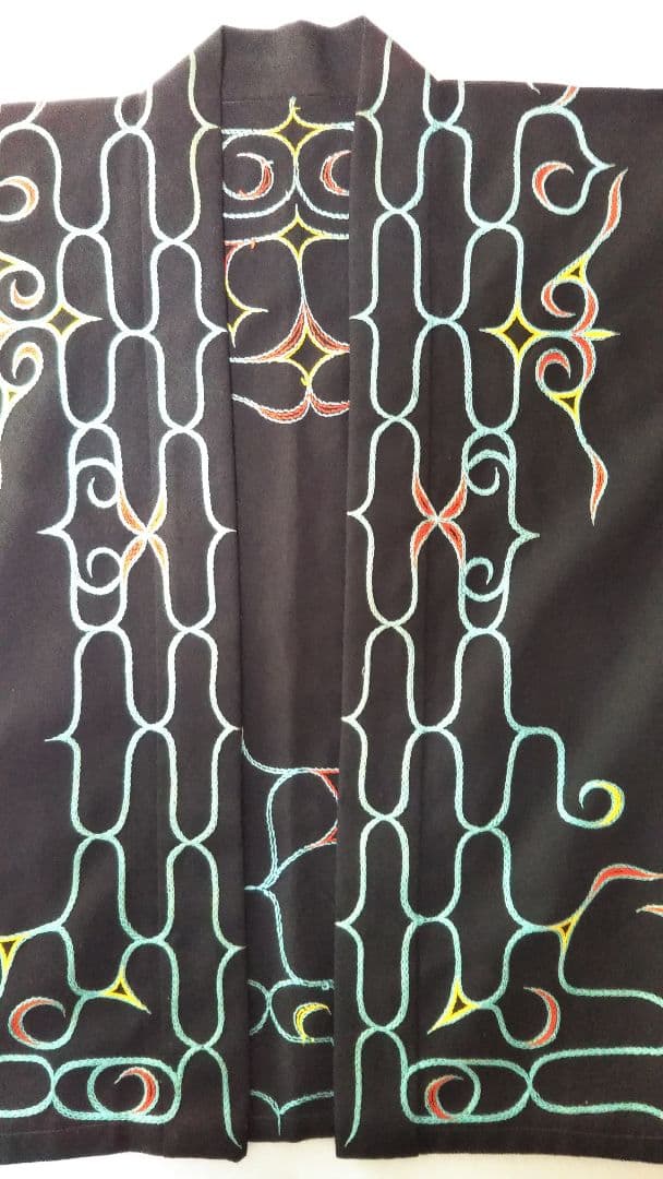 アイヌ羽織　法被　伝統模様