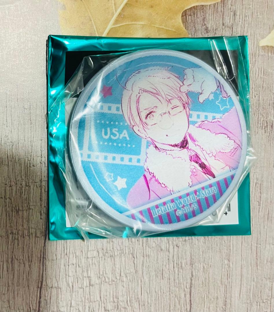 ヘタリア　アメリカ　チェンジング　缶バッジ