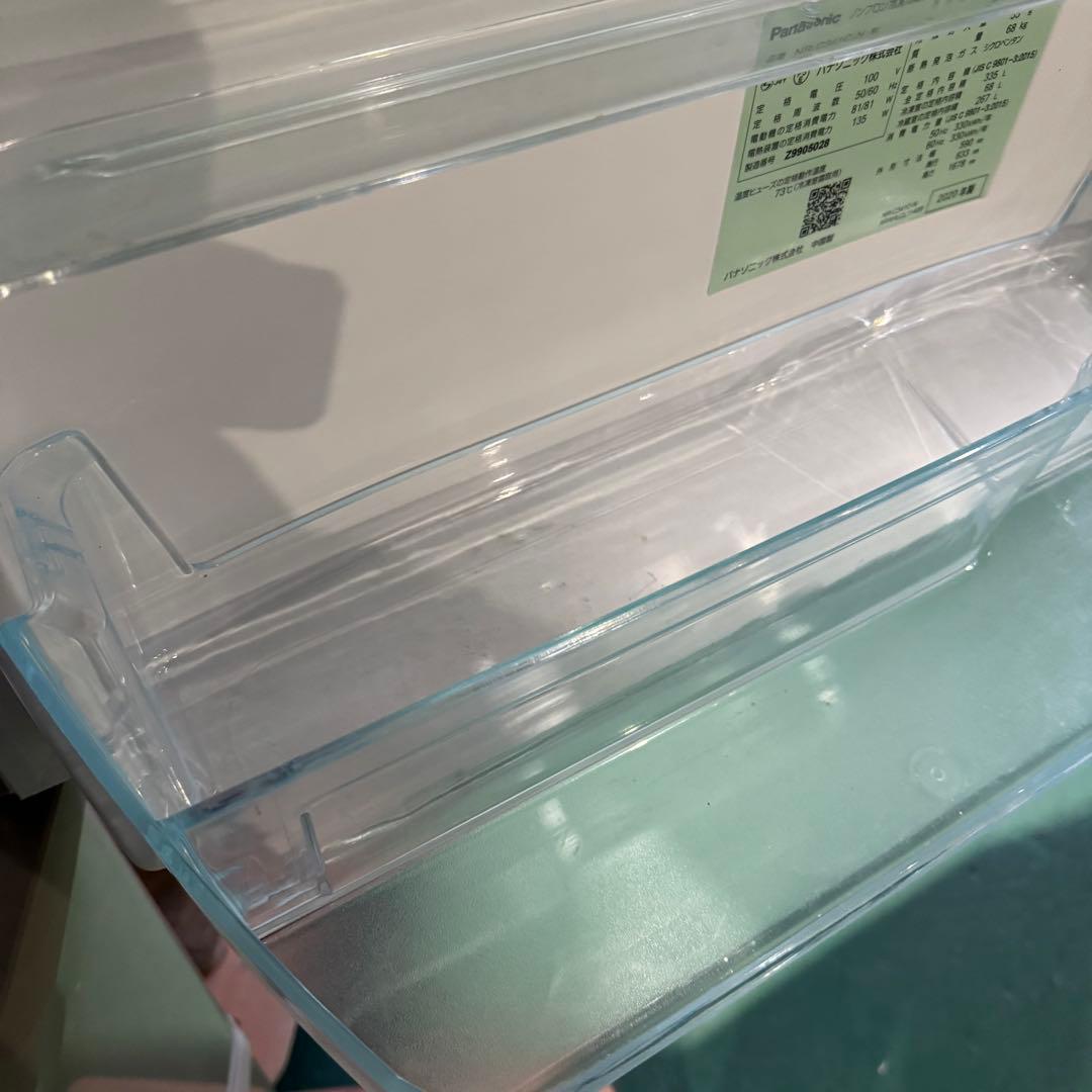 ■ Panasonic 冷蔵庫 3ドア 2020年製　NR-C341C-N