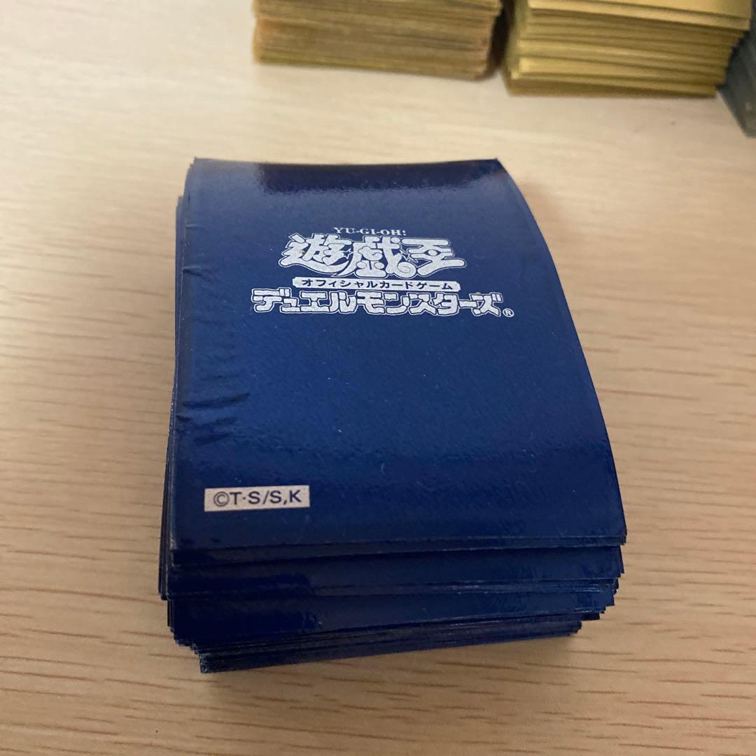 遊戯王　スリーブ　初期ロゴ　まとめ大量　オシリス　ゴールド　シルバー　ブルー