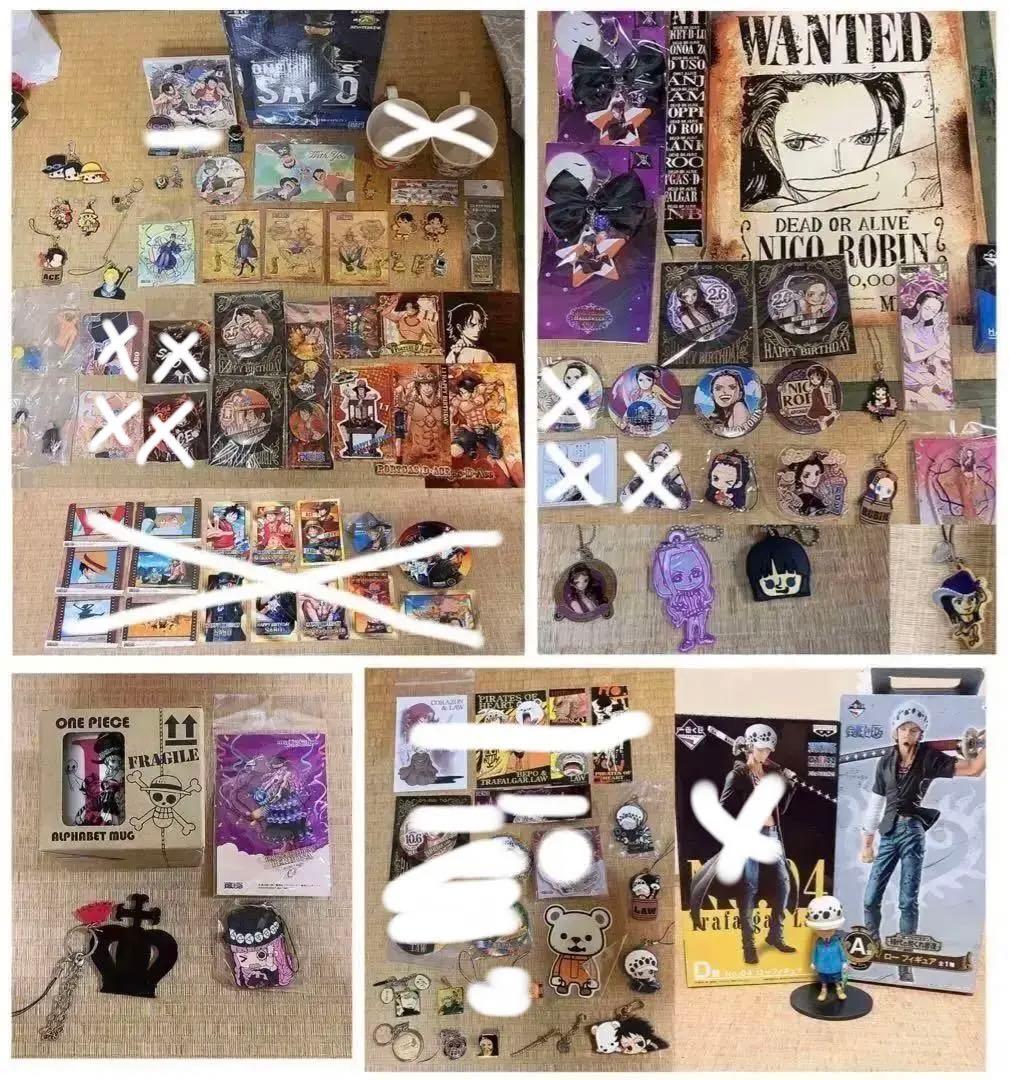 【写真撮り直し・料金計算中です】ONE PIECEグッズ【まとめ売り】