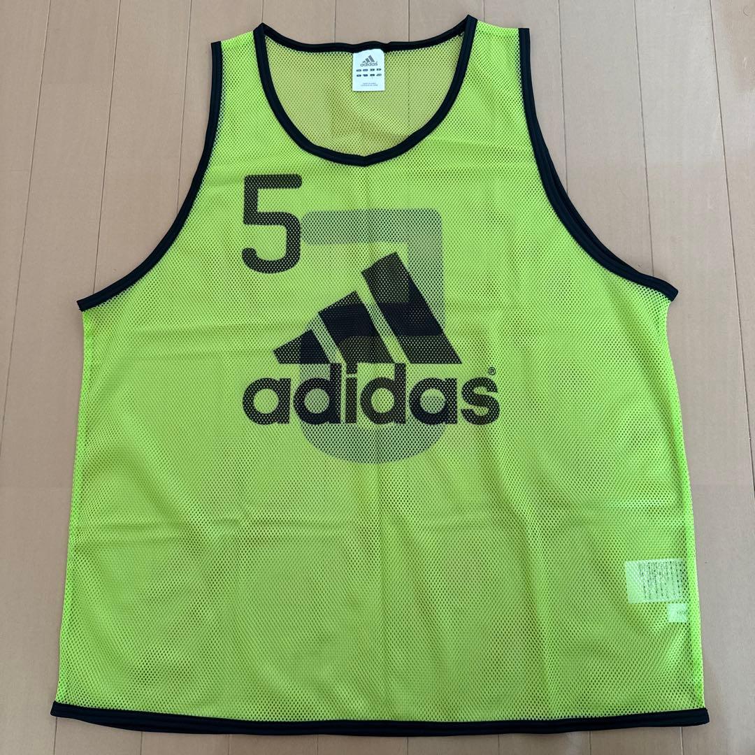 【闘将】10枚セット　adidas メッシュ　ビブス　L