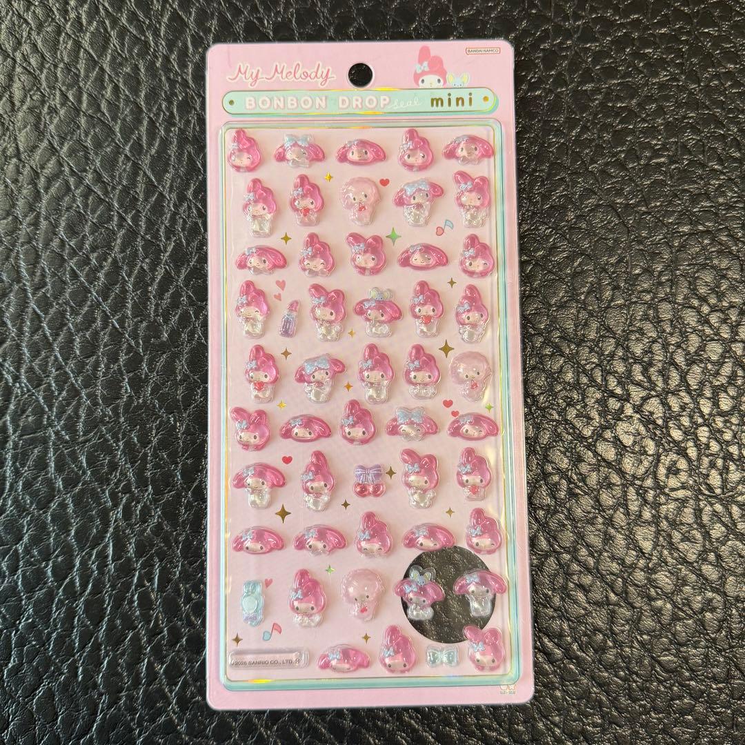正規品 サンスター文具 サンリオ ボンボンドロップシール mini 6点セット