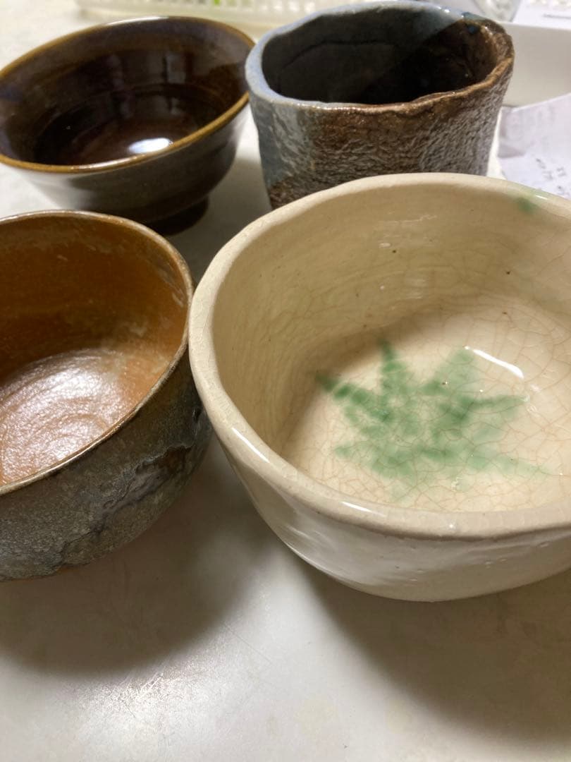 茶道抹茶茶碗まとめて4点出品です。￼￼