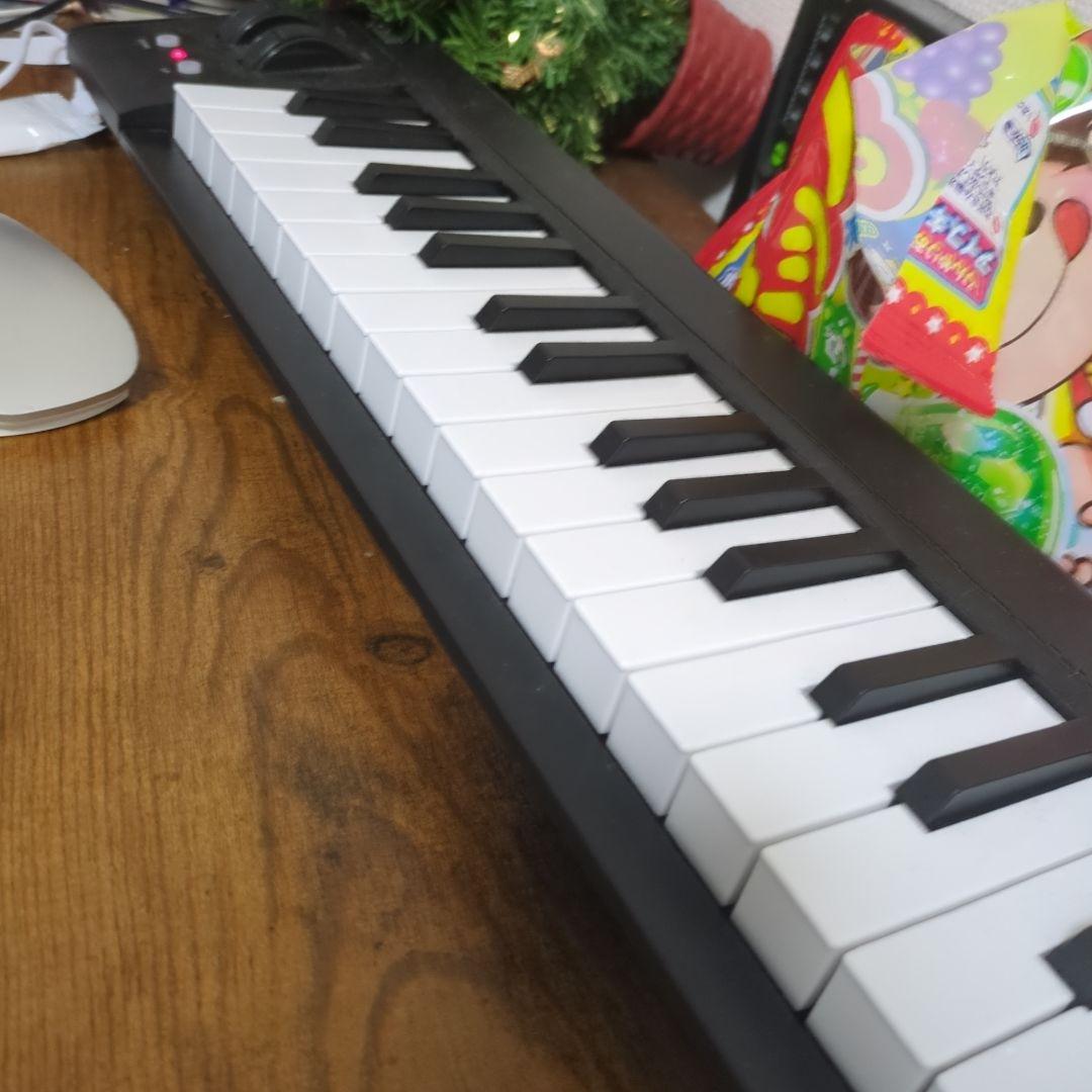 コンパクト25鍵 MIDIキーボード USB接続