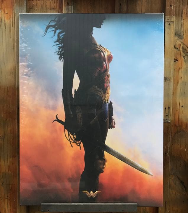 ワンダーウーマン　キャンバス地　ポスター