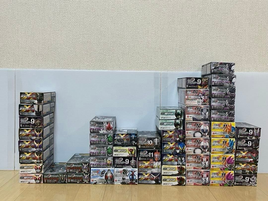 主に平成仮面ライダー掌動（shodo）の52体