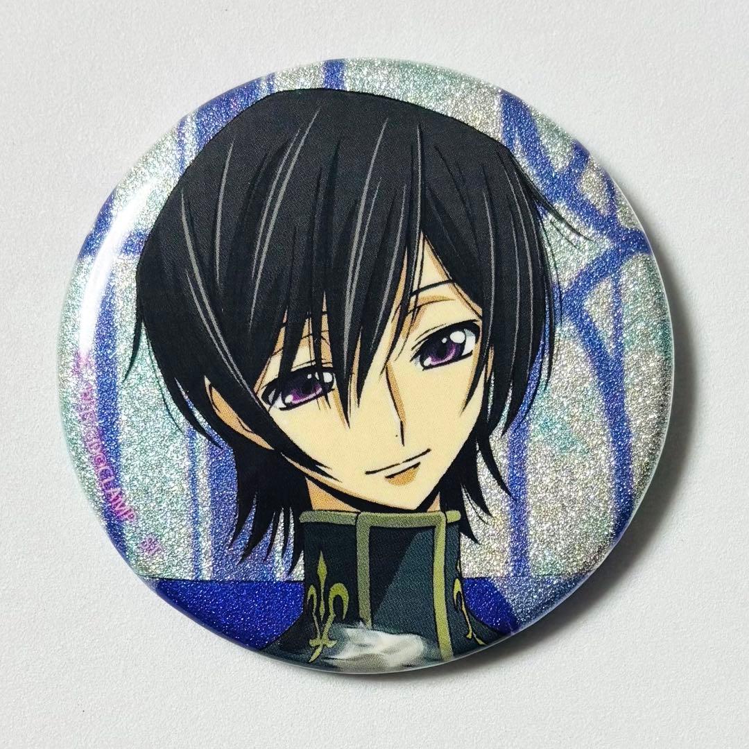 コードギアス 生徒会報HOPE! ルルーシュ グリッター 缶バッジ P