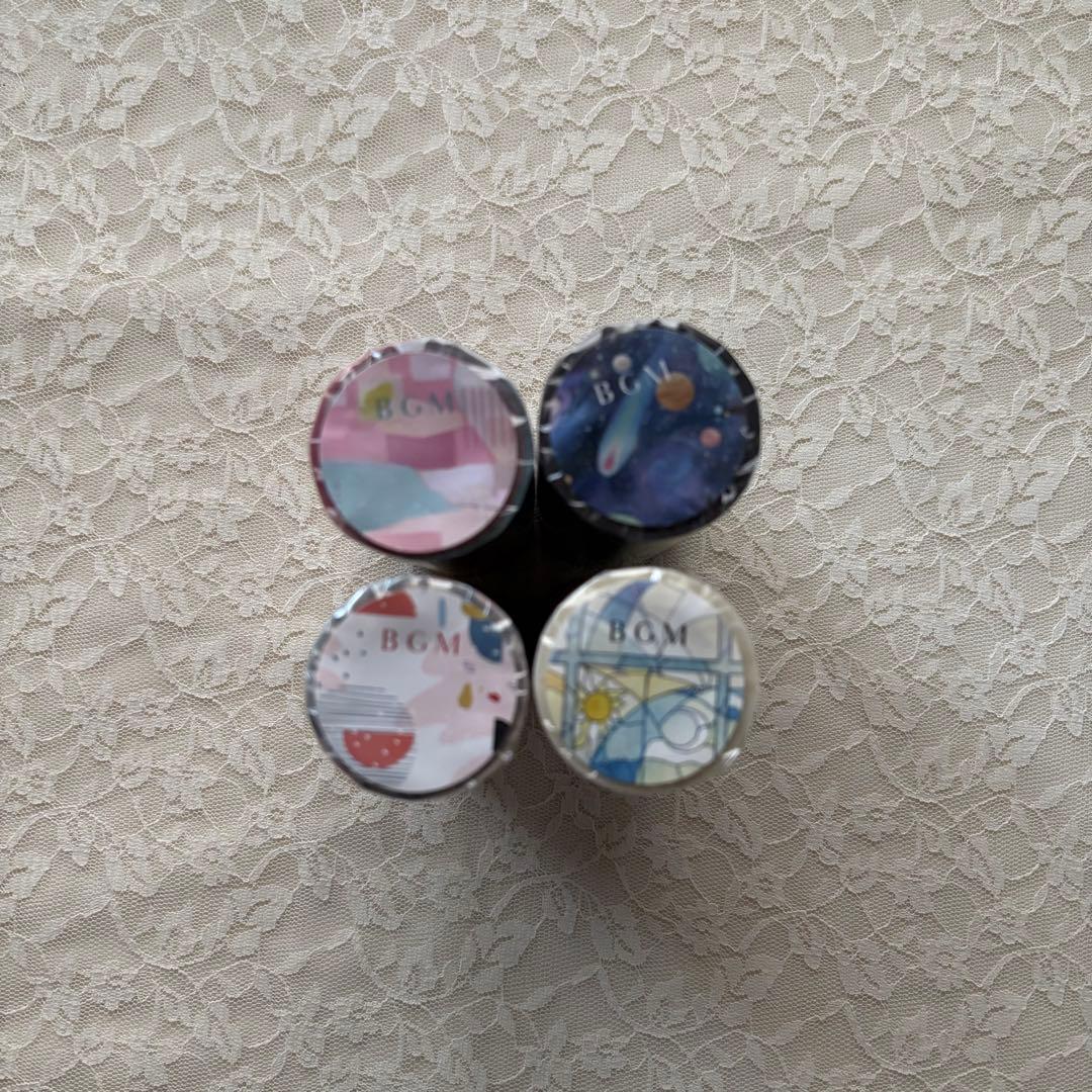 マスキングテープ BGM 未使用 150個セット