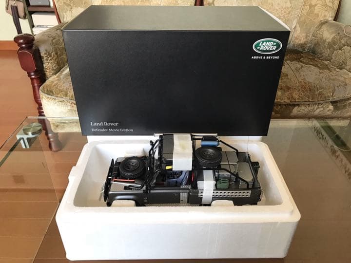 価格変更1/18 京商 ディフェンダー ムービーエディション トゥームレイダー