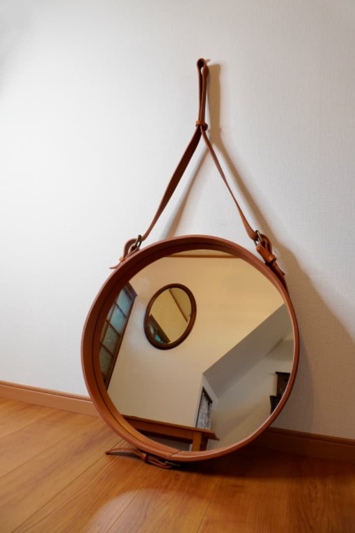 m*k様 ADNET MIRROR アドネミラー サーキュラー タンレザー